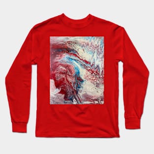 Red, white and blue Long Sleeve T-Shirt